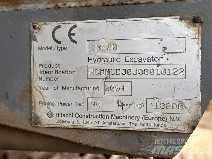 Hitachi ZX180 Posebni bagri