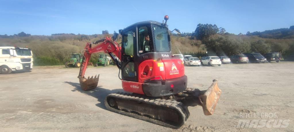 Kubota U 55-4 Mini bagri <7t