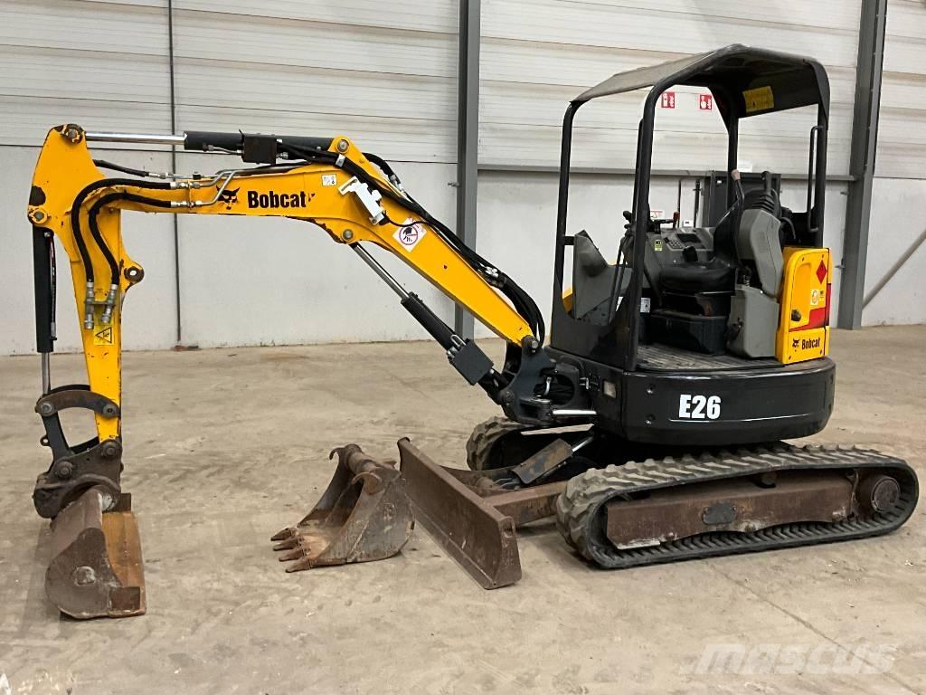 Bobcat E 26 EM Mini bagri <7t