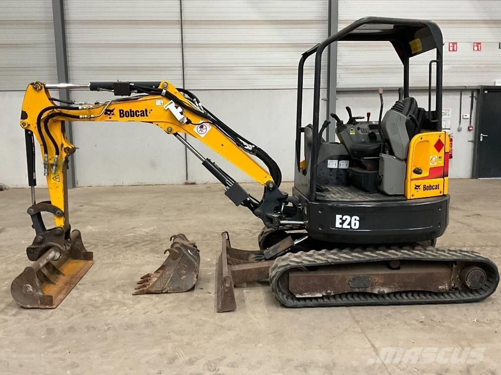 Bobcat E 26 EM Mini bagri <7t