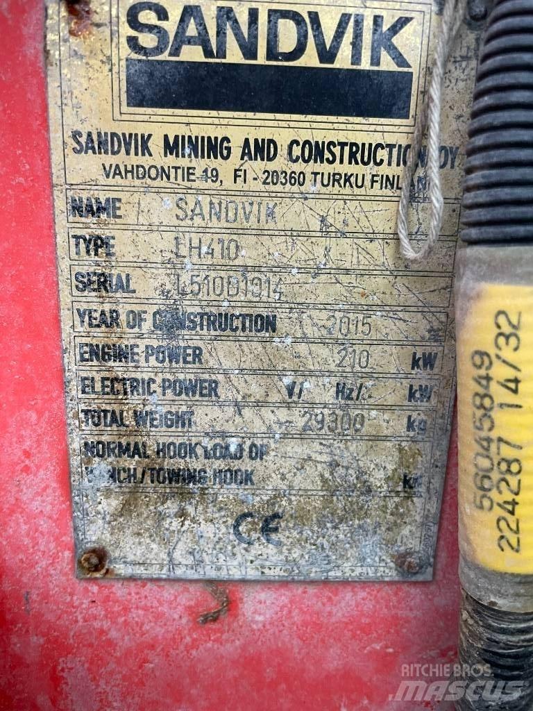 Sandvik LH 410 Podzemni nakladalci