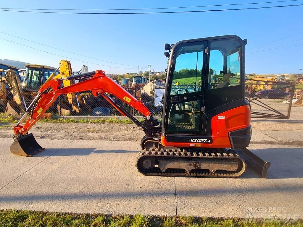 Kubota KX 027-4 Mini bagri <7t
