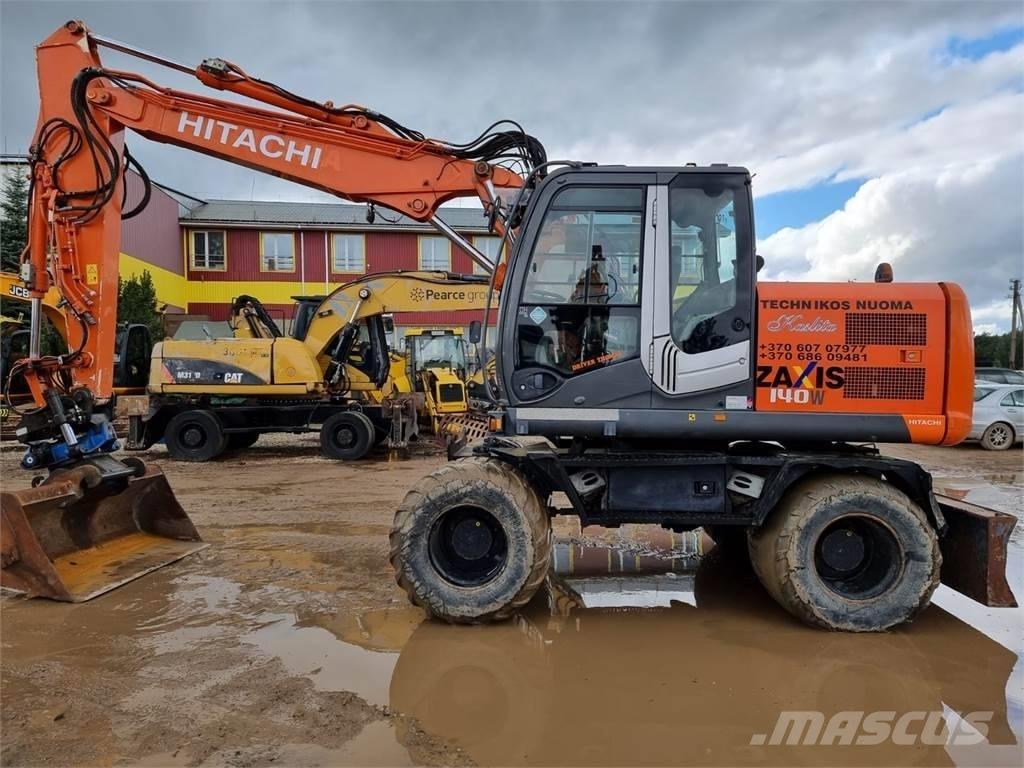 Hitachi ZX 140 W-3 Bagri na kolesih