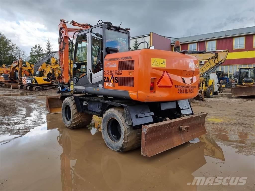 Hitachi ZX 140 W-3 Bagri na kolesih