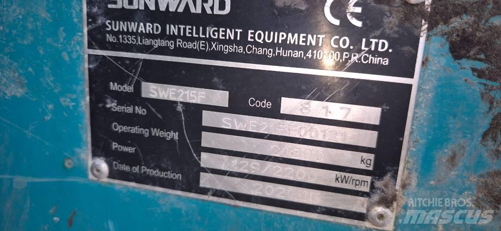 Sunward SWE 215 F Bagri goseničarji