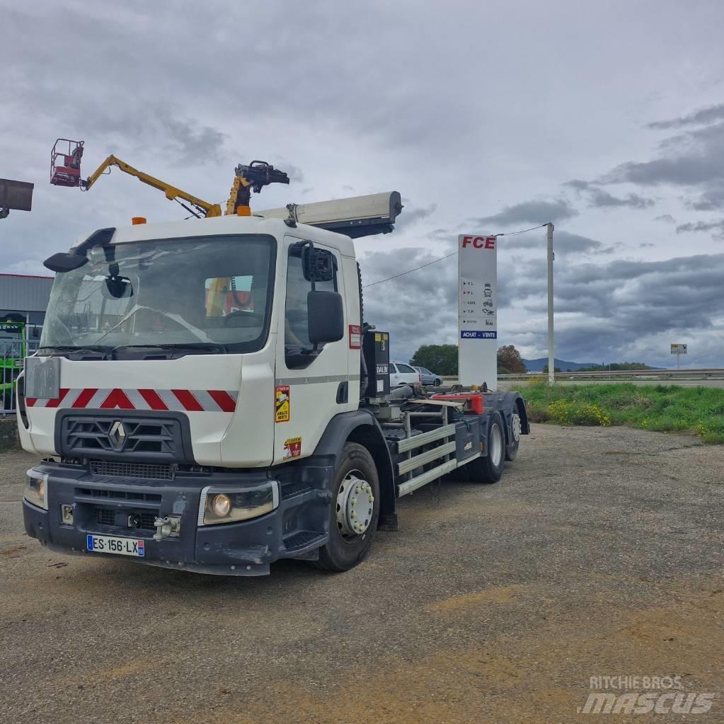 Renault D Wide 380 Kotalni prekucni tovornjaki