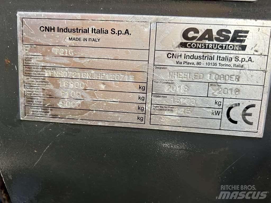 CASE 721G XR Kolesni nakladalci
