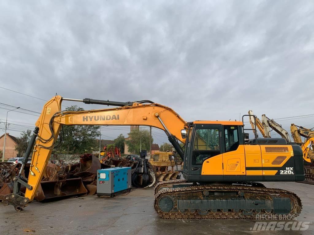 Hyundai HX 220 L Bagri goseničarji