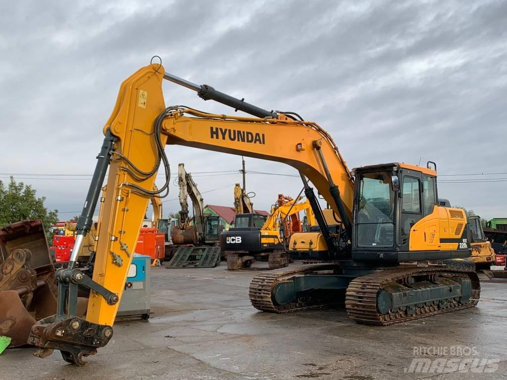 Hyundai HX 220 L Bagri goseničarji
