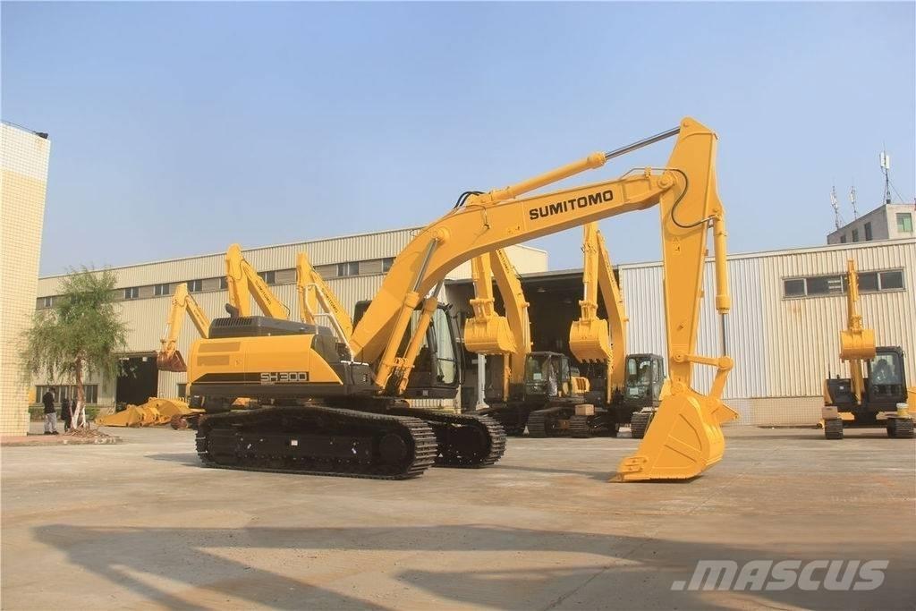Sumitomo SH300 Bagri goseničarji