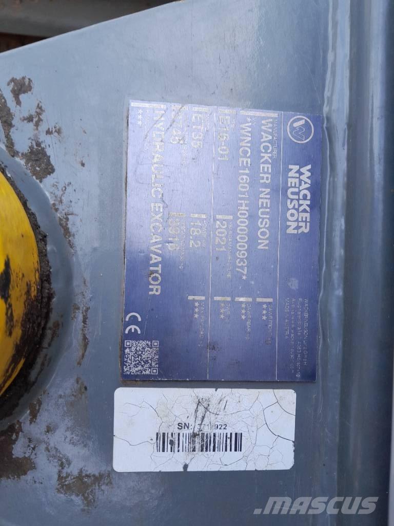 Wacker Neuson ET 35 Bagri goseničarji