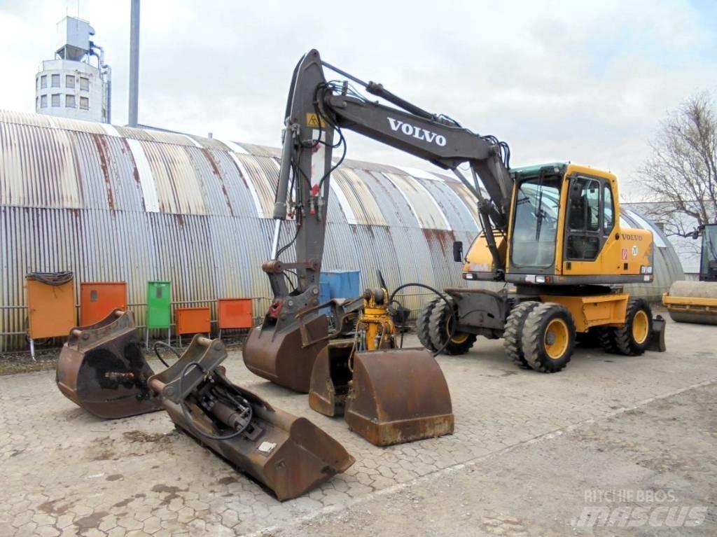 Volvo EW 140 B Bagri na kolesih