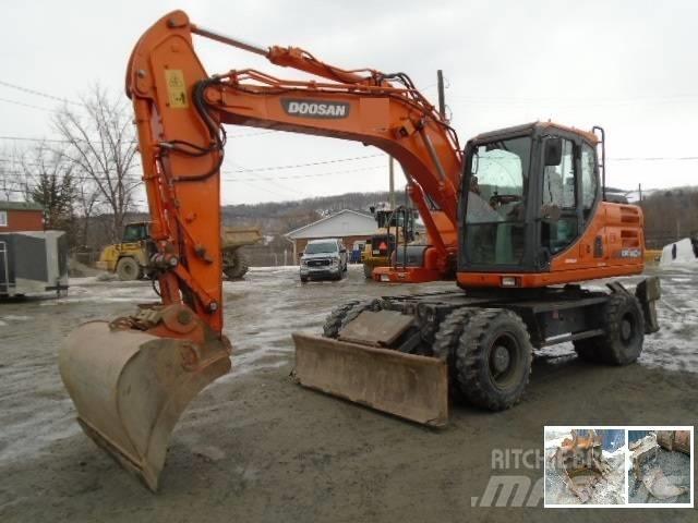 Doosan DX 140 W-3 Bagri na kolesih