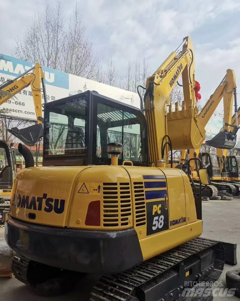 Komatsu PC 58 Mini bagri <7t
