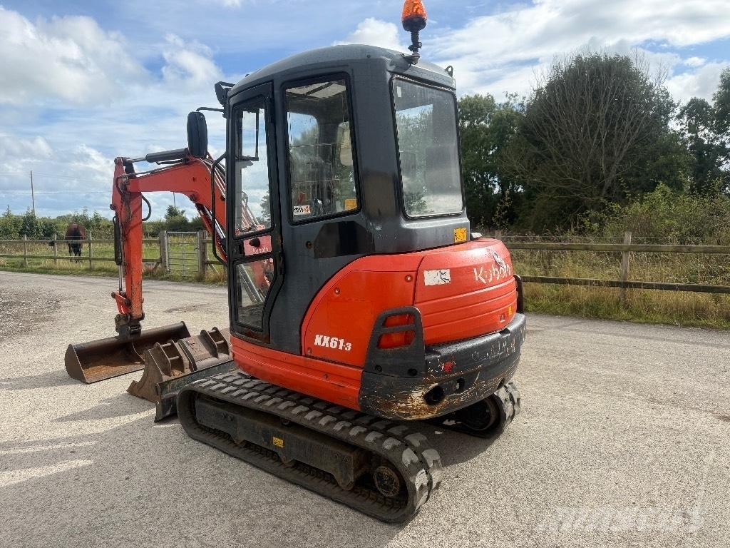 Kubota KX 61-3 Mini bagri <7t
