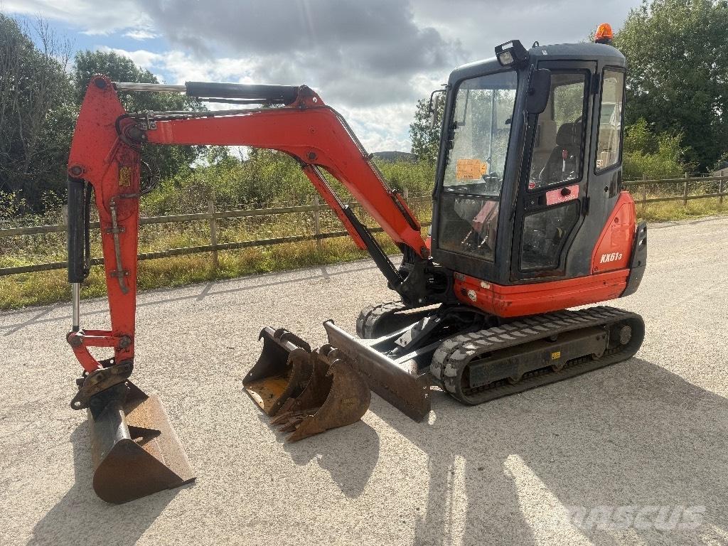 Kubota KX 61-3 Mini bagri <7t
