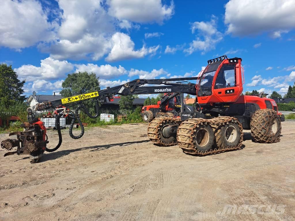 Komatsu 931 Harvesterji