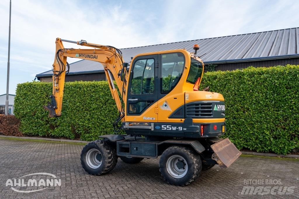 Hyundai R55W-9A Bagri na kolesih