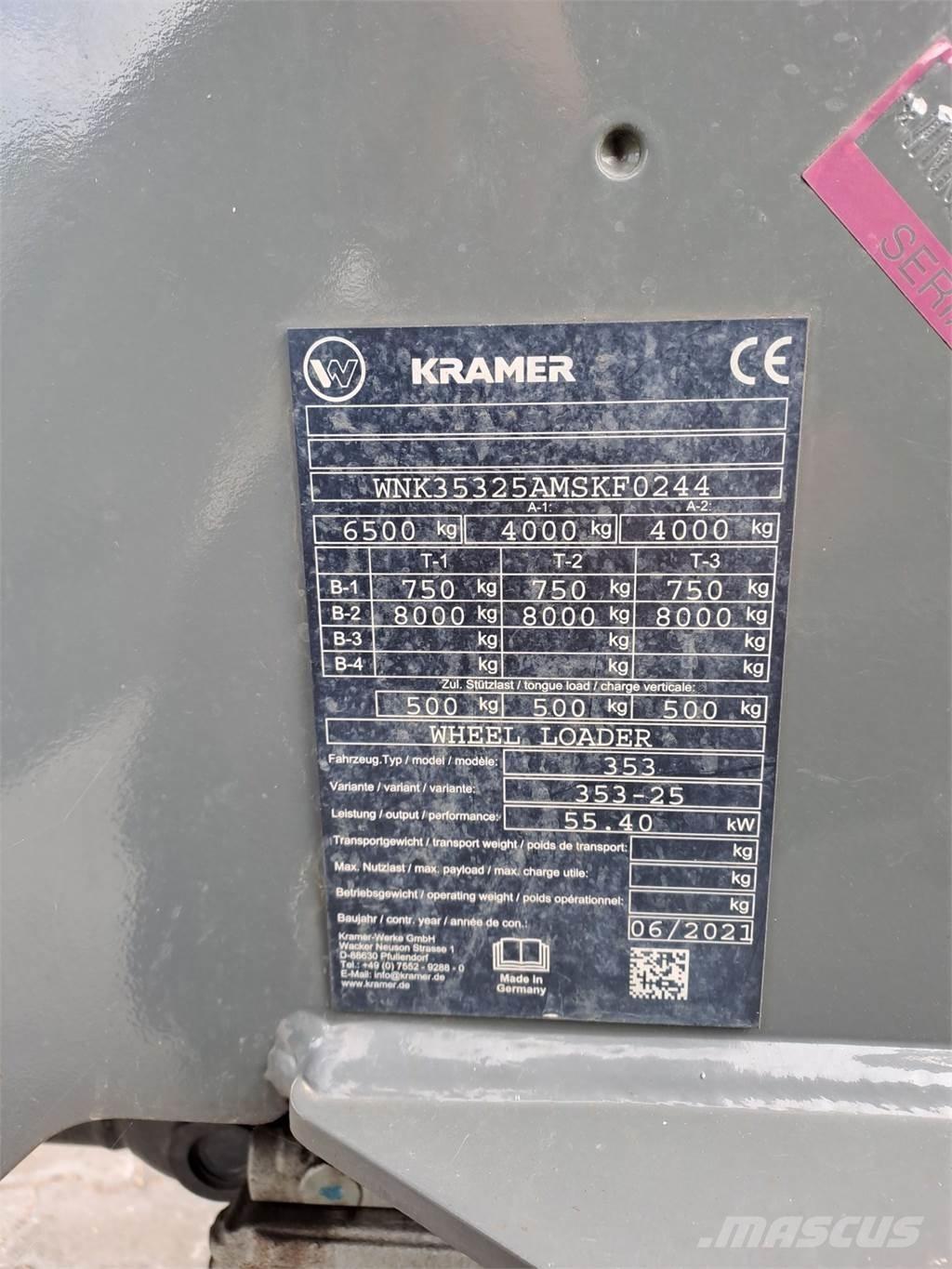 Kramer 5095 Kolesni nakladalci