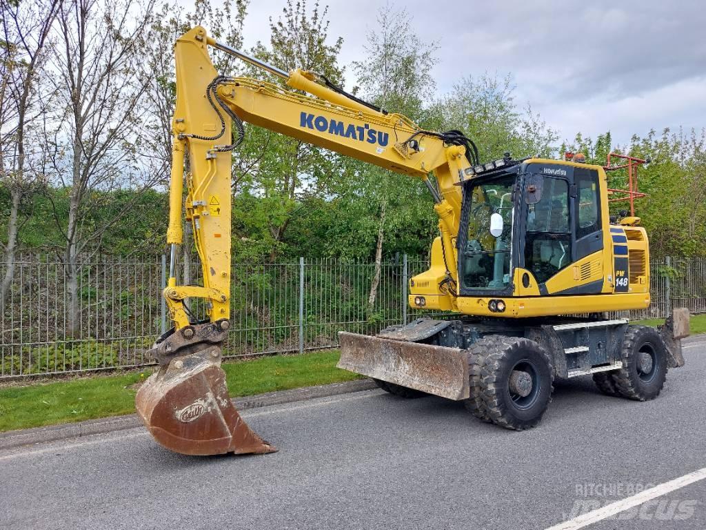 Komatsu PW148-11 Bagri na kolesih