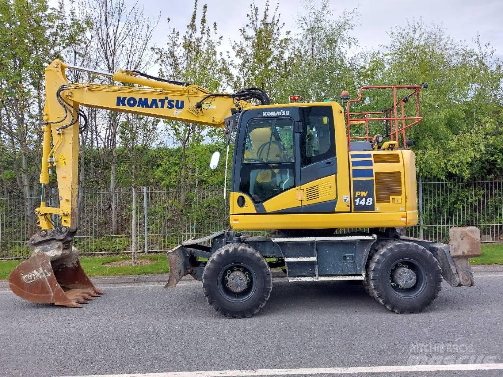 Komatsu PW148-11 Bagri na kolesih