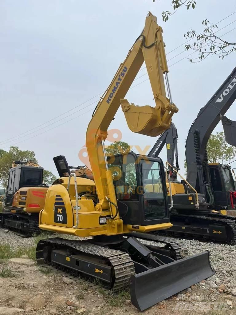 Komatsu PC 70 Midi bagri 7t – 12t