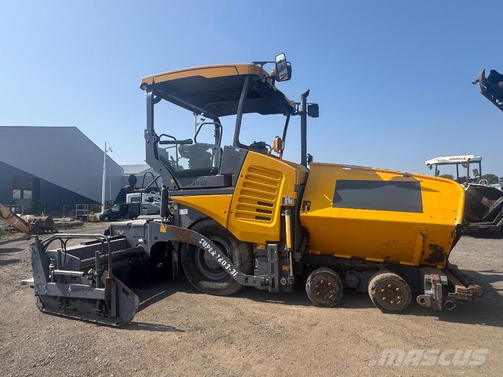 Vögele Super 1803-3i Asfaltni finišerji