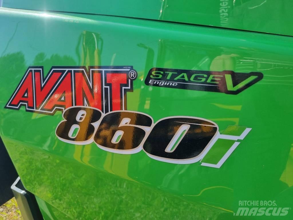 Avant 860i Stage V Skid steer mini nakladalci