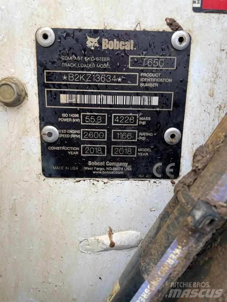 Bobcat T 650 Skid steer mini nakladalci