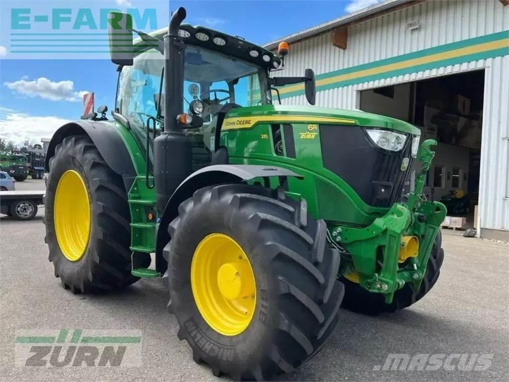 John Deere 6r215 Traktorji