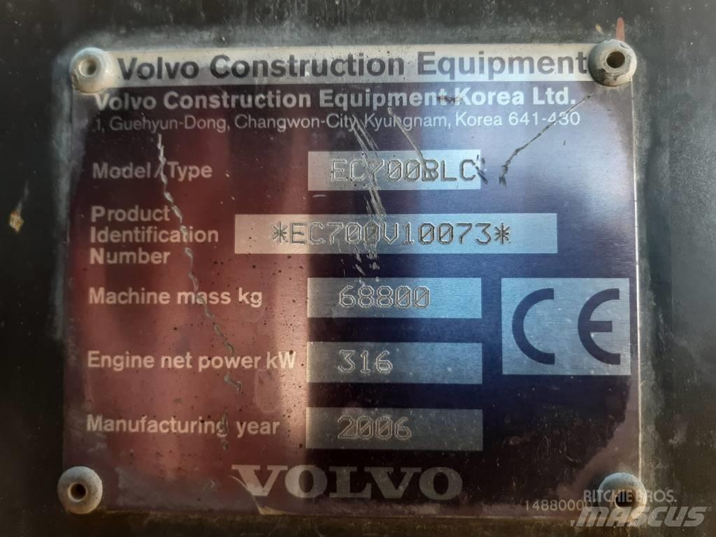 Volvo EC 700 B LC Bagri goseničarji