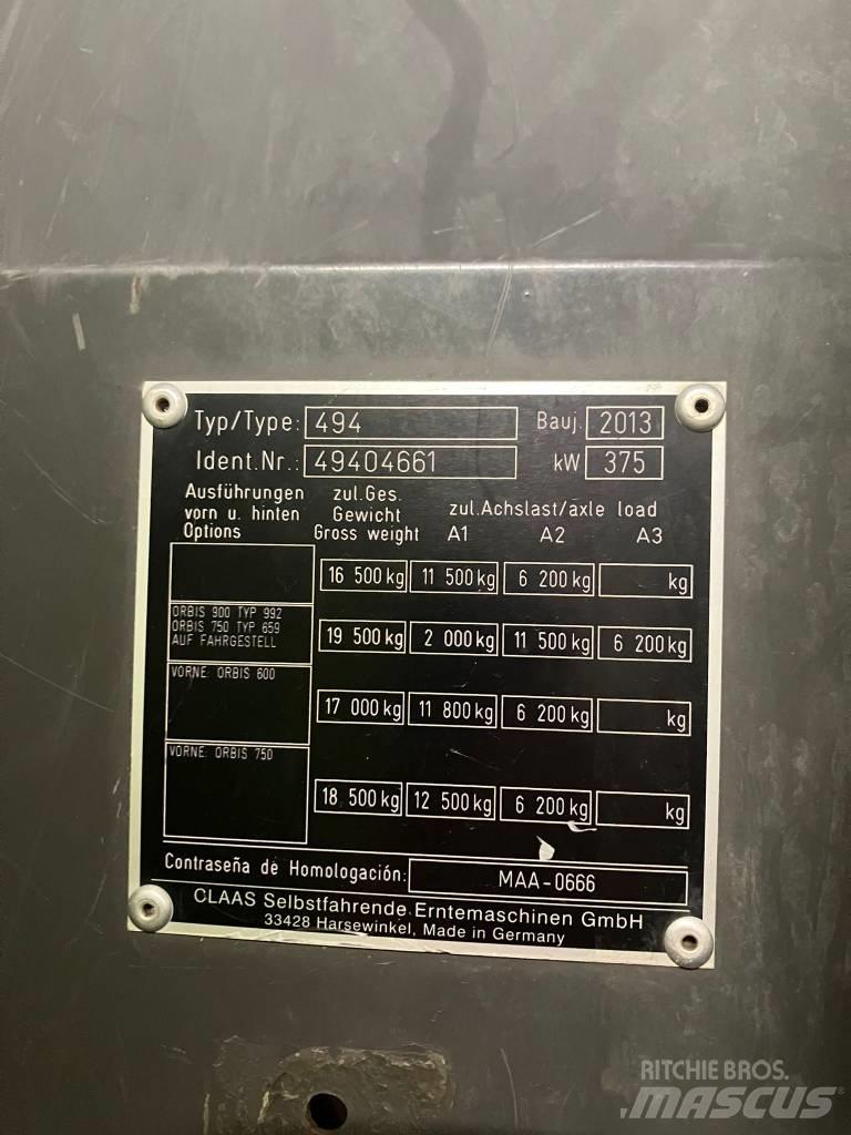 CLAAS Jaguar 940 Stroji za krmo na lastni pogon