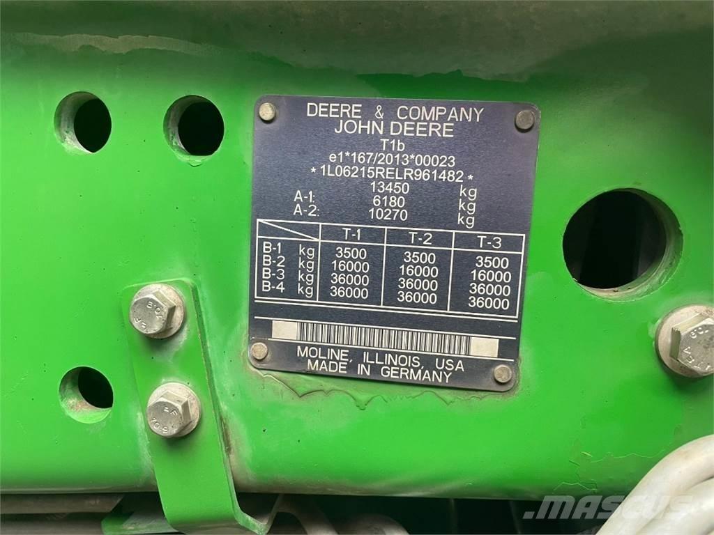 John Deere 6215R Traktorji
