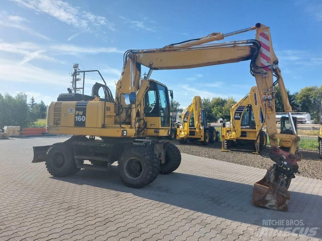 Komatsu PW160-8 Bagri na kolesih