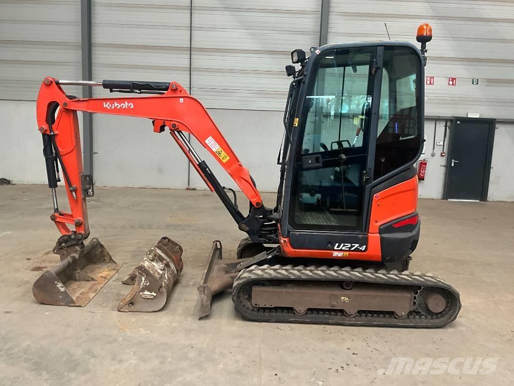 Kubota U 27-4 Mini bagri <7t
