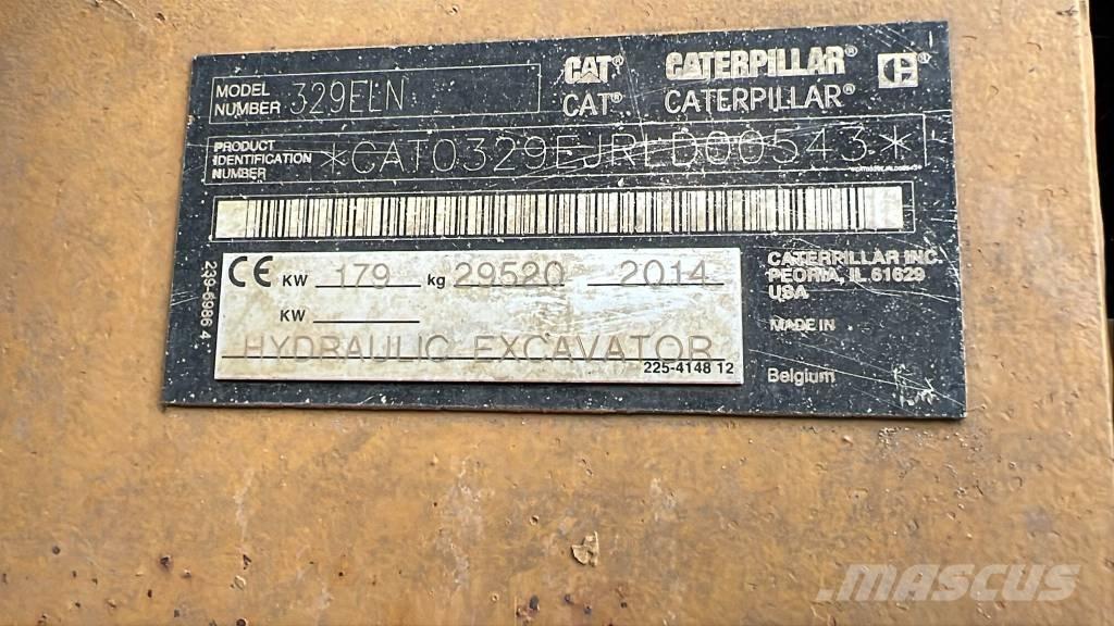 CAT 329 E LN Bagri goseničarji