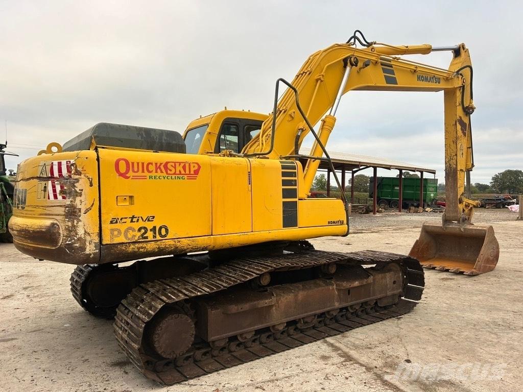 Komatsu PC 210-6K Bagri goseničarji