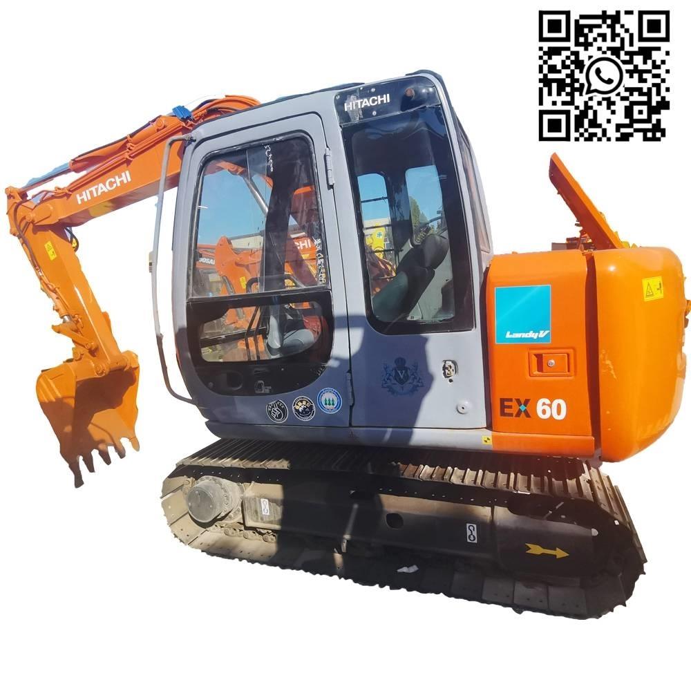 Hitachi EX60 Mini bagri <7t