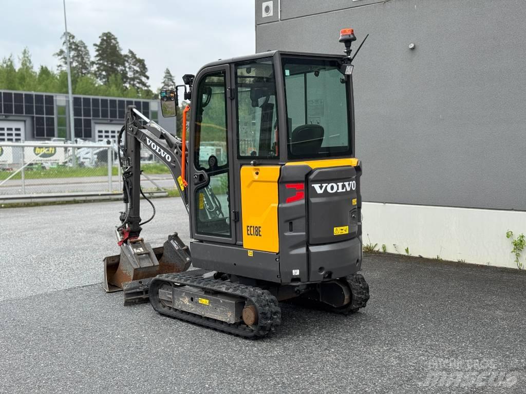 Volvo EC 18 E Mini bagri <7t