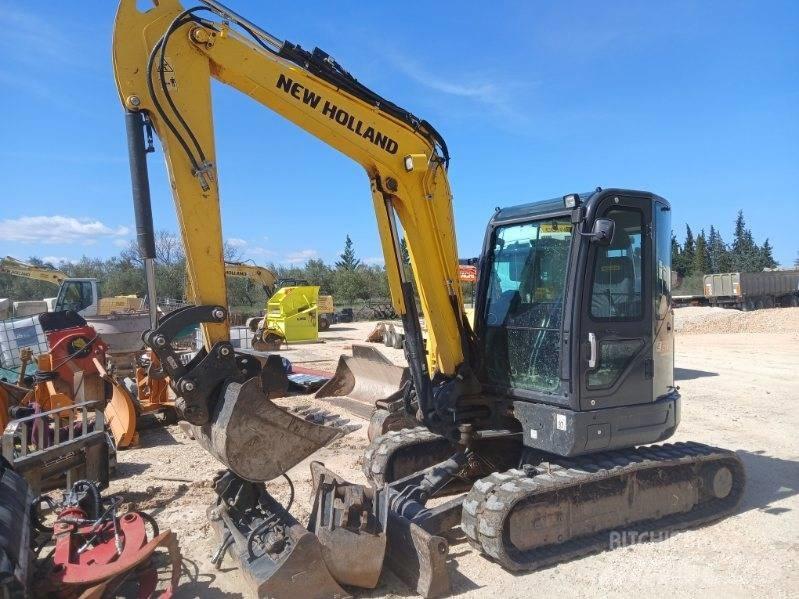 New Holland E 60 C Mini bagri <7t