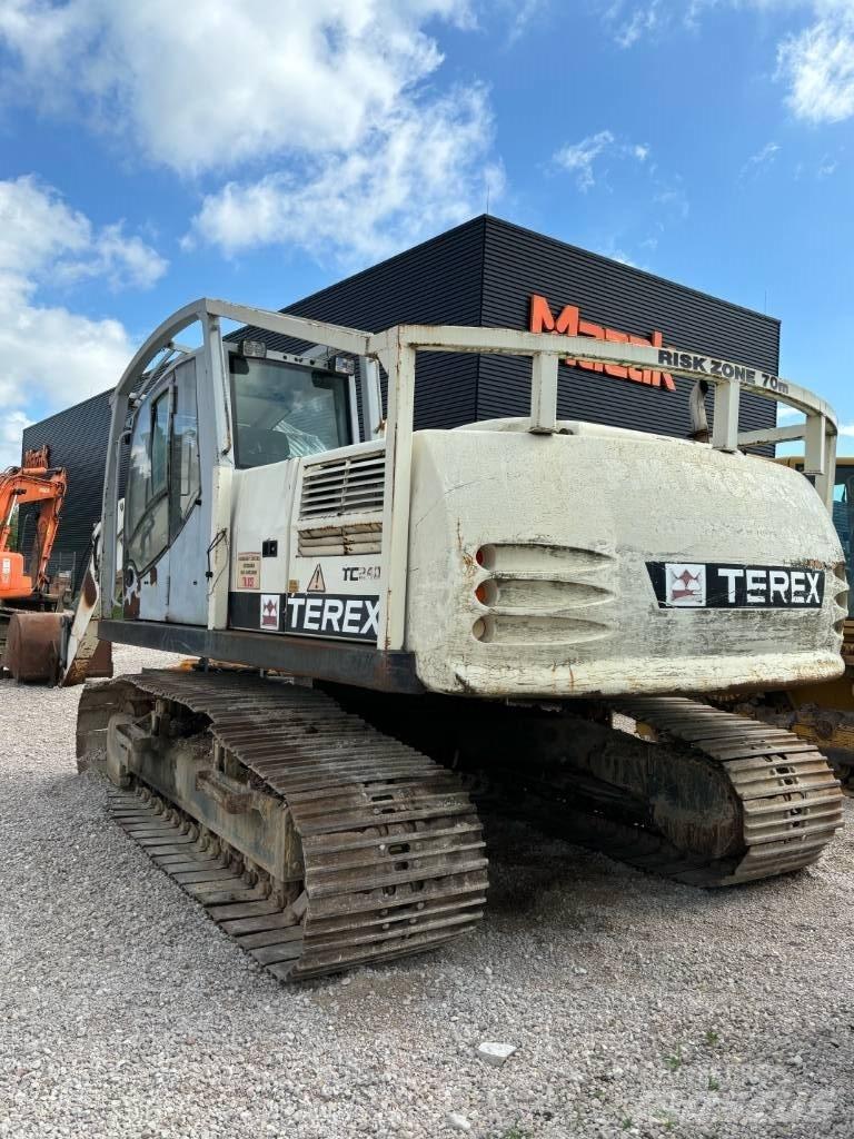 Terex TC 240 LC Bagri goseničarji