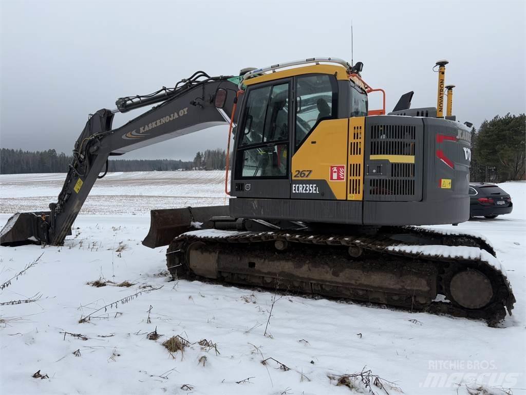 Volvo ECR 235EL Bagri goseničarji