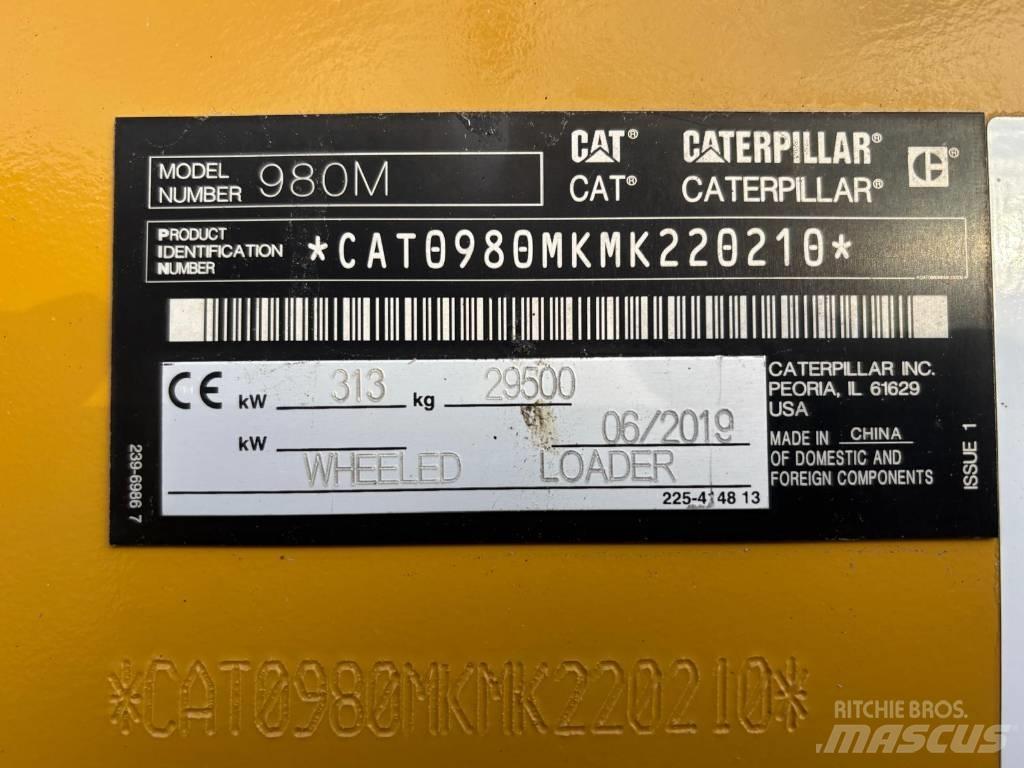 CAT 980 M Kolesni nakladalci