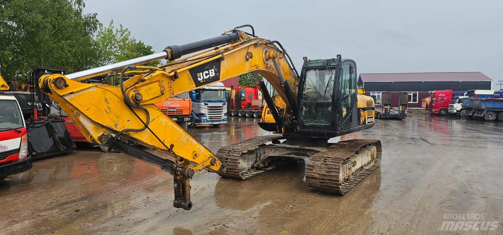 JCB JS 220 LC Bagri goseničarji