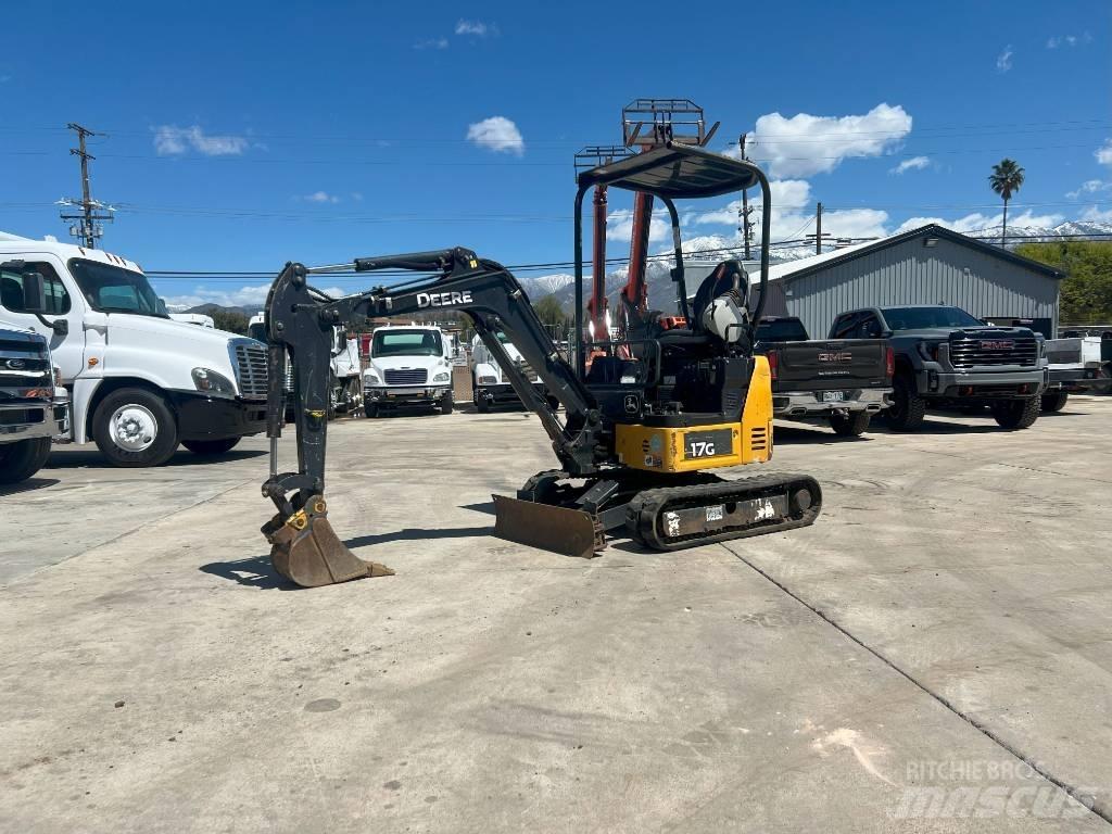 John Deere 17G Mini bagri <7t