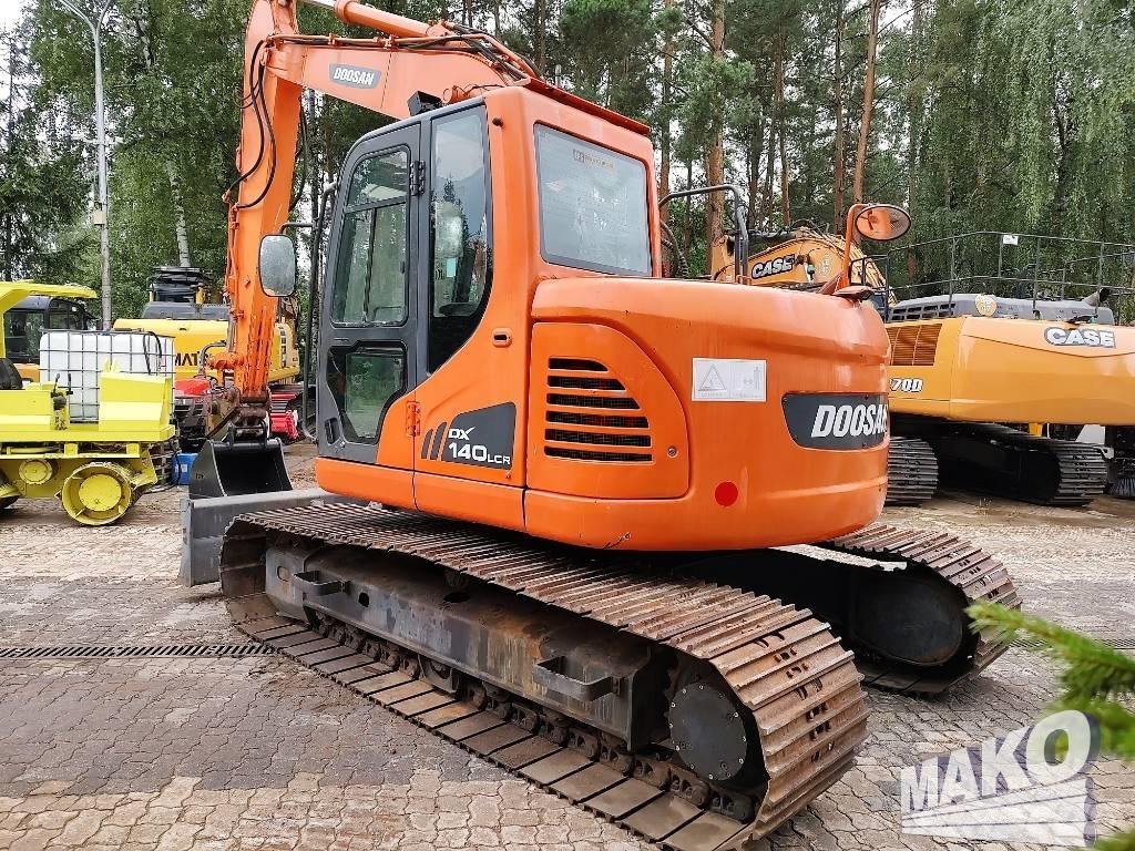 Doosan DX 140 LCR Bagri goseničarji