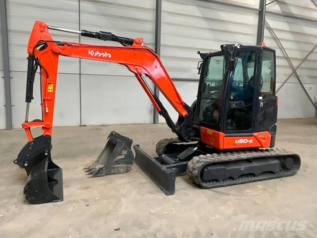 Kubota U 50-5 Mini bagri <7t