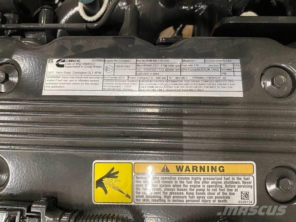 Cummins QSB 6.7 Kmetijstvo - drugo