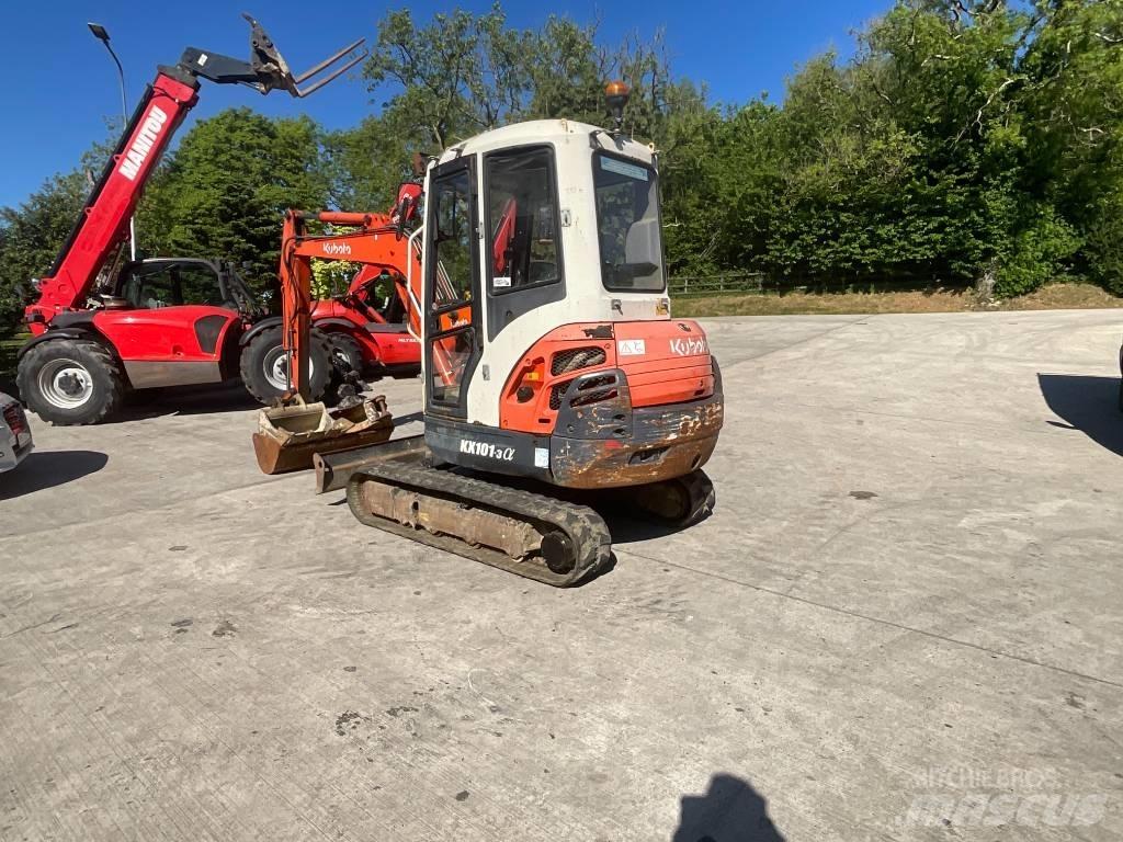 Kubota KX 101-3 A Mini bagri <7t