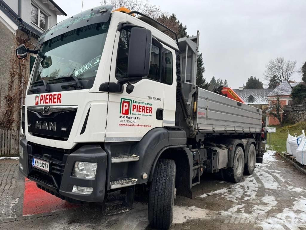 MAN TGS 33.460 Tovornjaki z žerjavom